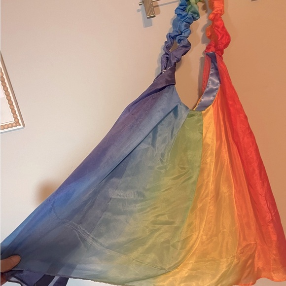 Sarah's Silks Rainbow Wings. Childs One Size. 100% silk. For babies and toddlers - Picture 4 of 10
